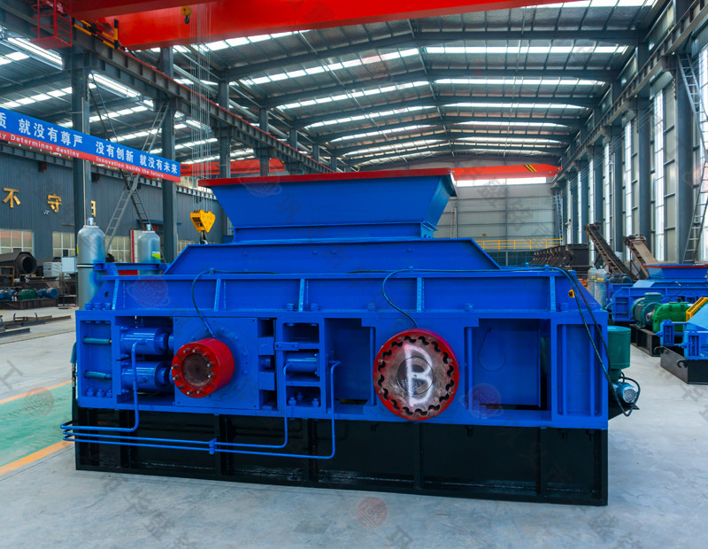 對輥破碎機破碎大理石，大理石破碎機